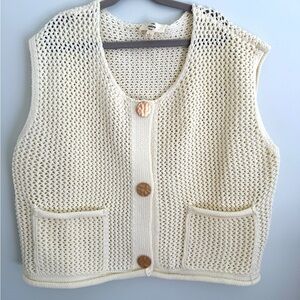 Cream Boutique Sweater Vest
